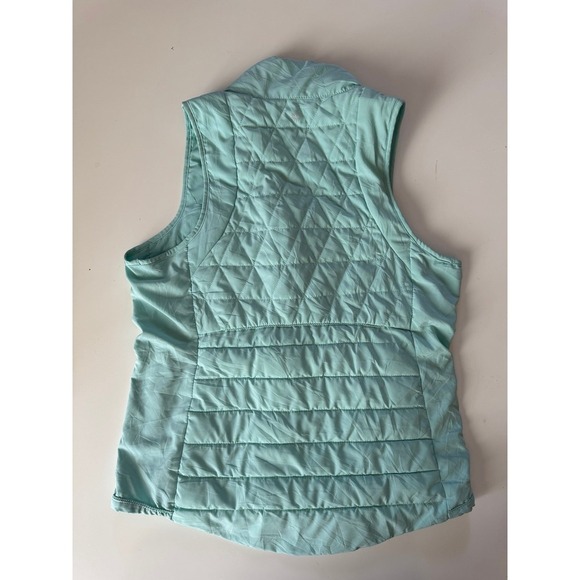 Tangerine Mint Zip-Up Puffer Vest -Size Medium - Picture 2 of 7